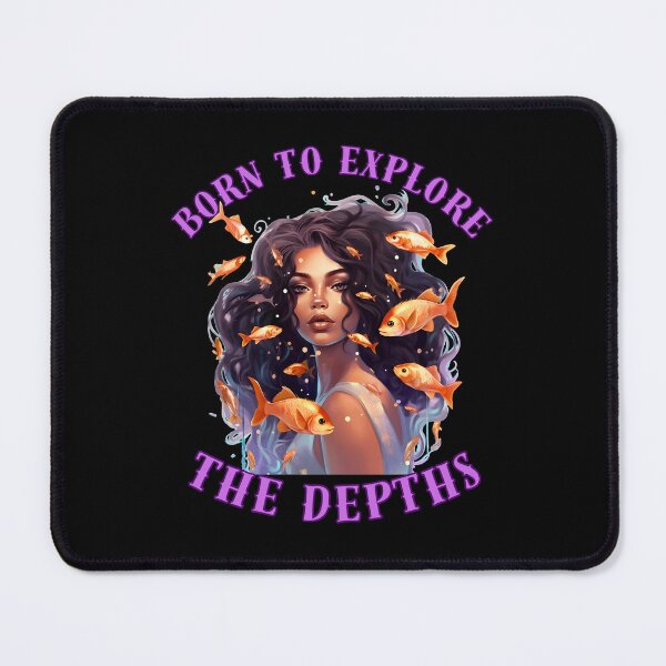 Item preview, Born To Explore The Depths. pisces horoscope designed and sold by ZodiacWonders.