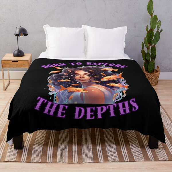 Item preview, Born To Explore The Depths. pisces horoscope designed and sold by ZodiacWonders.