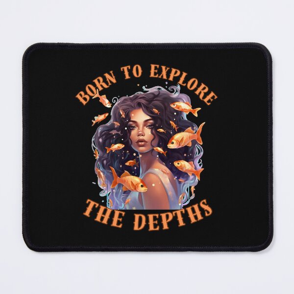 Item preview, Born To Explore The Depths. pisces season designed and sold by ZodiacWonders.