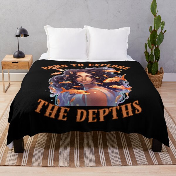 Item preview, Born To Explore The Depths. pisces season designed and sold by ZodiacWonders.