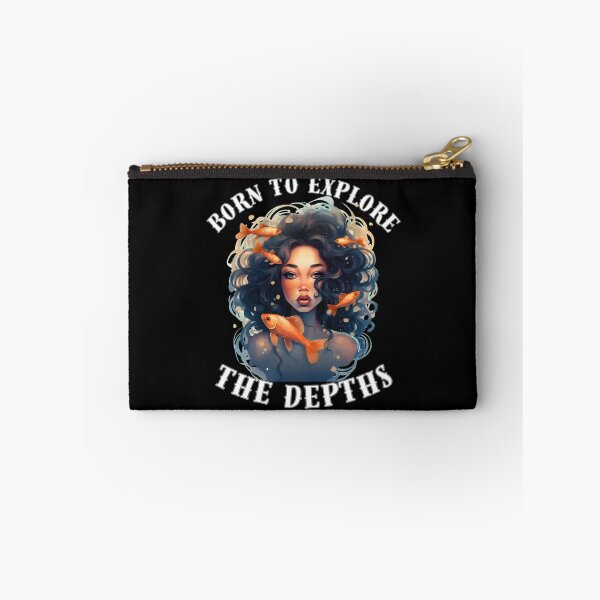 Item preview, Born To Explore The Depths. pisces symbol designed and sold by ZodiacWonders.