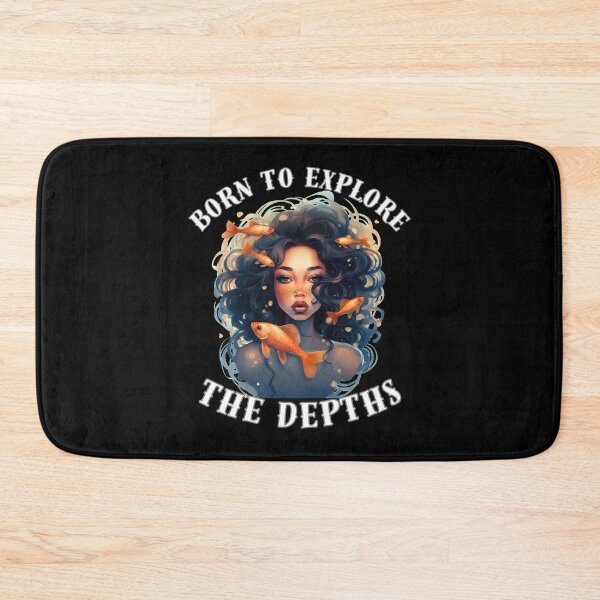 Item preview, Born To Explore The Depths. pisces symbol designed and sold by ZodiacWonders.
