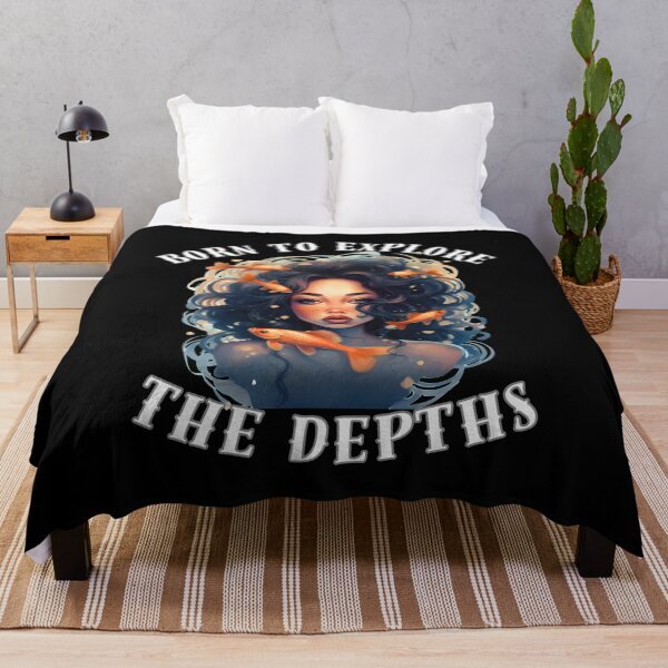 Item preview, Born To Explore The Depths. pisces symbol designed and sold by ZodiacWonders.