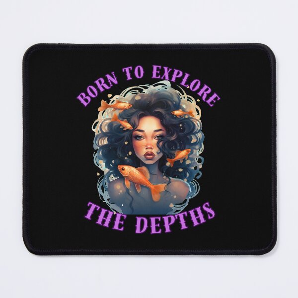 Item preview, Born To Explore The Depths. pisces personality designed and sold by ZodiacWonders.