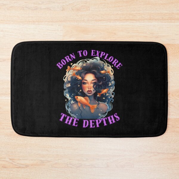 Item preview, Born To Explore The Depths. pisces personality designed and sold by ZodiacWonders.