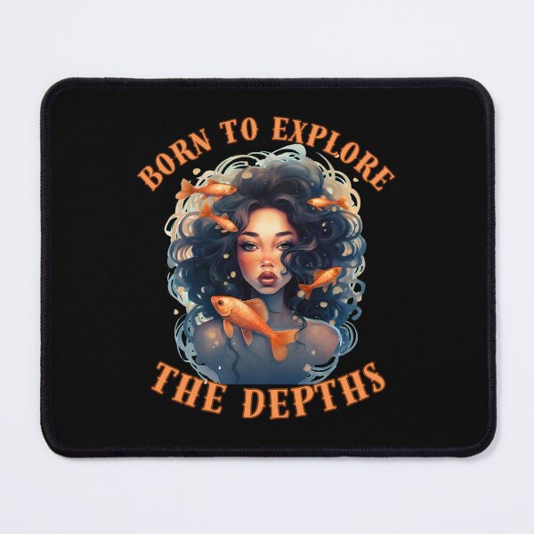 Item preview, Born To Explore The Depths. pisces march designed and sold by ZodiacWonders.