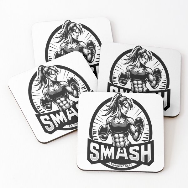 Item preview, Smash Female Boxer Logo designed and sold by Doug Healey .