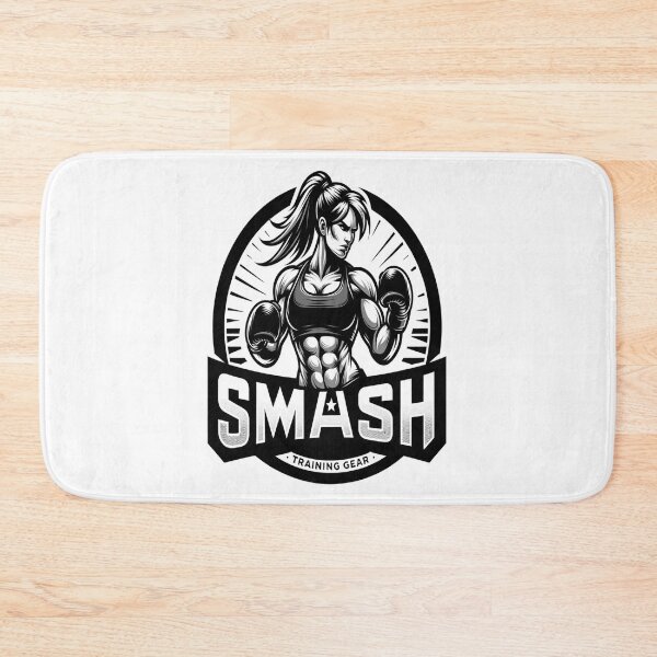 Item preview, Smash Female Boxer Logo designed and sold by Doug Healey .