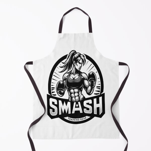 Item preview, Smash Female Boxer Logo designed and sold by Doug Healey .