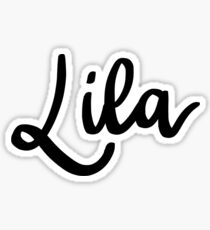 Lila Sticker
