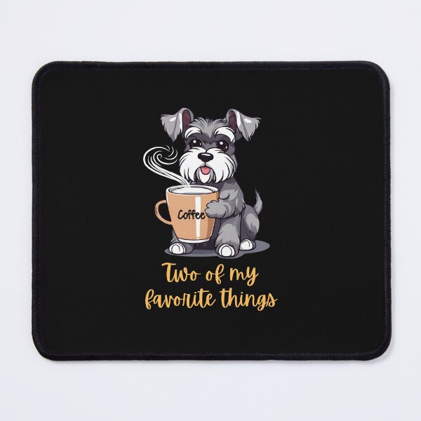 Item preview, Schnauzer and Coffee designed and sold by SyTcreations.