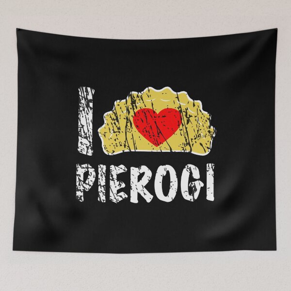 Item preview, I Love Pierogi - Polish Traditional Food - Dyngus Day designed and sold by harajukumoments.