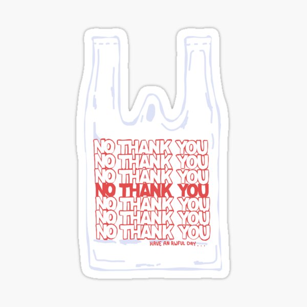 Item preview, Sin bolsa de agradecimiento designed and sold by KalopsiaDesign.