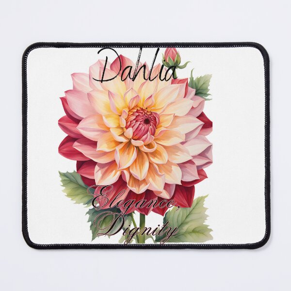 Item preview, Language of flowers, Dahlia, elegance and dignity designed and sold by DesignsbyVelvet.