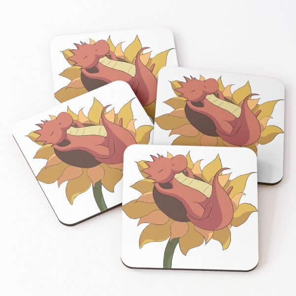 Item preview, Napping Sunflower Dragon designed and sold by dgd artistry.