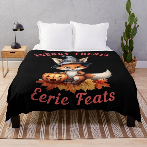 Item preview, Sneaky Treats, Eerie Feats. retro fox designed and sold by FoxVibes.