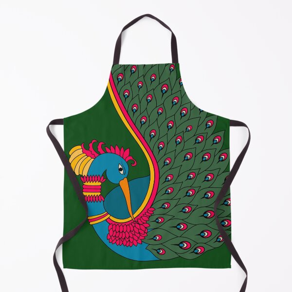 Item preview, Peacock Elegance: Madhubani Art designed and sold by ArtologyNamah.