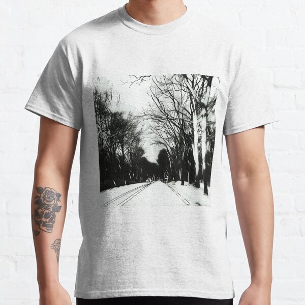 On-The-Road B&W XL Classic T-Shirt