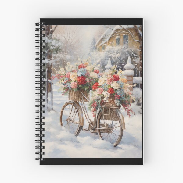 Item preview, Bicycle And Flowers designed and sold by Timothystore-.