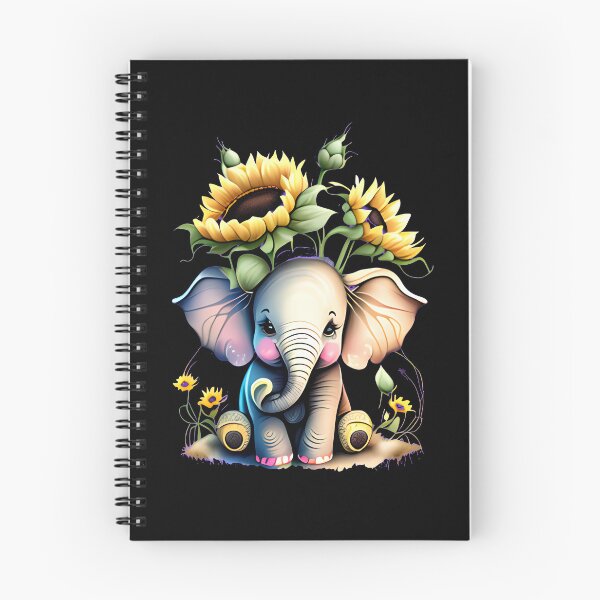 Item preview, Floral Elephant designed and sold by ElephantVibes.