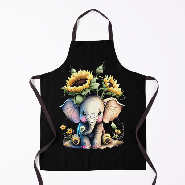 Artikelvorschau, Blumenelefant entworfen und verkauft von ElephantVibes.