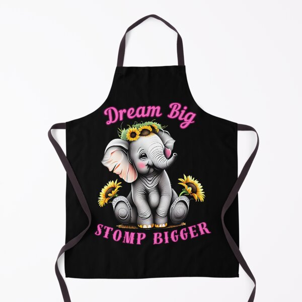 Item preview, Dream Big, Stomp Bigger. elephant saying designed and sold by ElephantVibes.