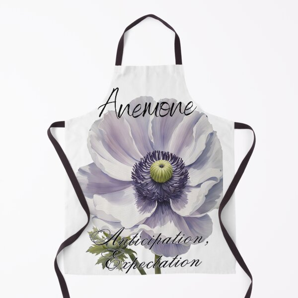 Item preview, Language of flowers, Anemone, anticipation and expectation designed and sold by DesignsbyVelvet.