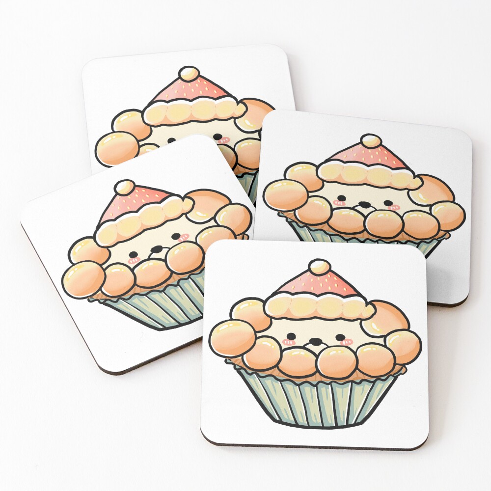 Item preview, Coasters (Set of 4) designed and sold by patcharapa2002.
