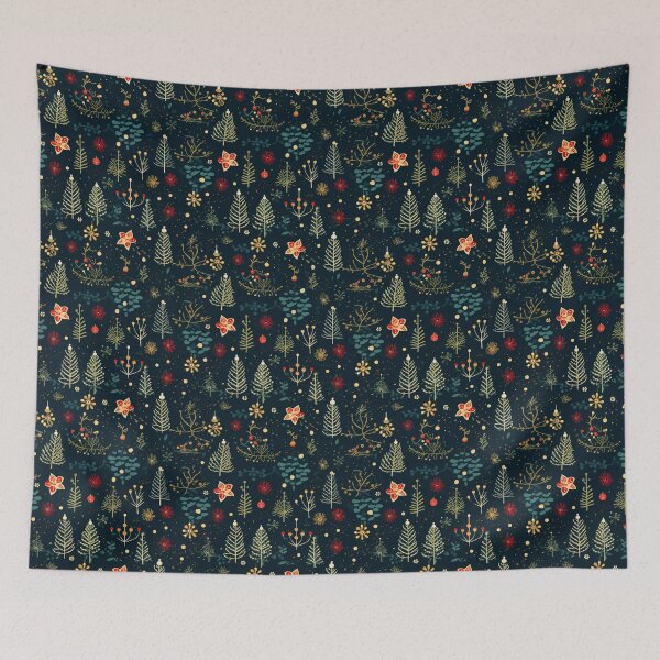 Item preview, christmas seamless pattern designed and sold by NatthyDesign.