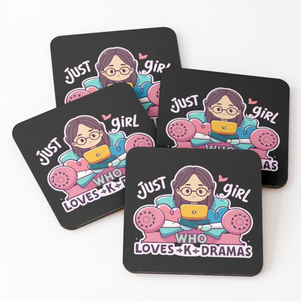Item preview, Just A Girl Who Loves K-Dramas designed and sold by MillenniumDrip.