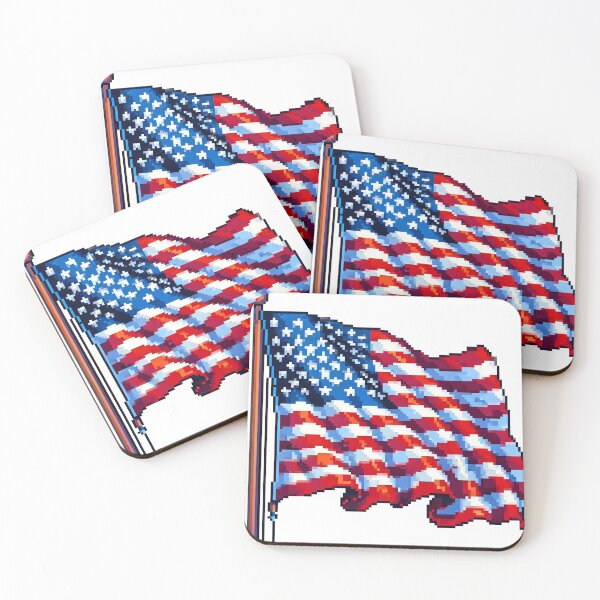 Item preview, American Flag  - Patriotic Decor, USA Flag, Independence Day, Fourth of July, National Symbol, American Pride designed and sold by PixStickers.