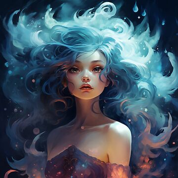 Artwork thumbnail, aurora girl by shinypeace
