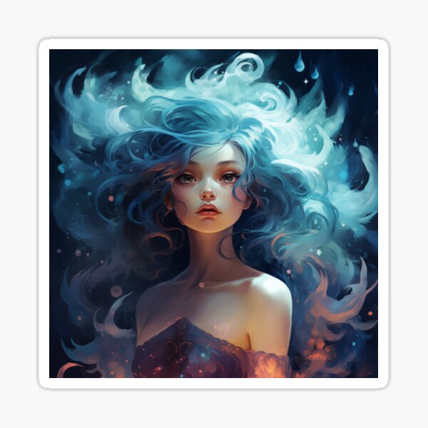 aurora girl Sticker