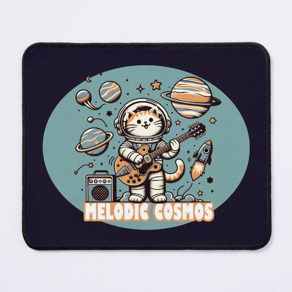 Item preview, Guitarist Astronaut Cat designed and sold by Artbellachi.