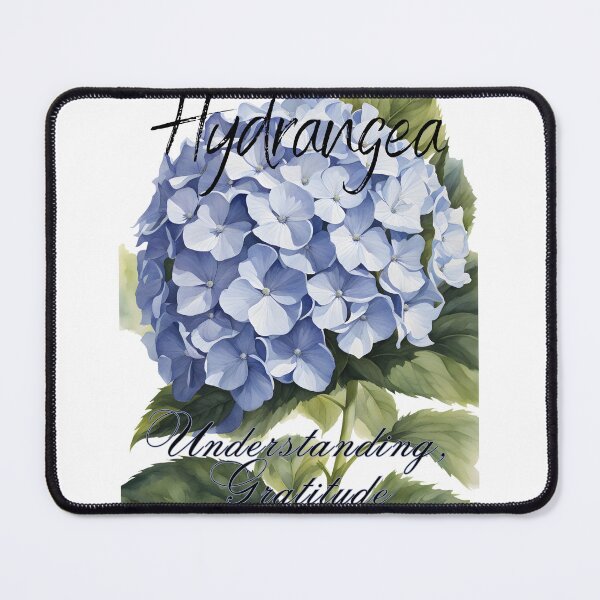 Item preview, Language of flowers, hydrangea, understanding and gratitude designed and sold by DesignsbyVelvet.
