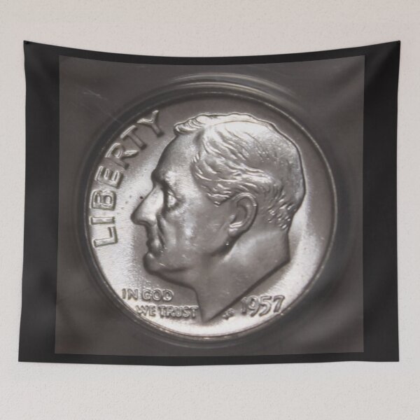 Item preview, 1957 Roosevelt Dime MS65 designed and sold by coinsxcrochet.