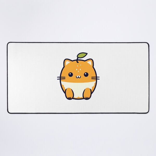 Item preview, Orange Shaped Sweet Little Kitty Minimalist Drawing designed and sold by omerfdln34.
