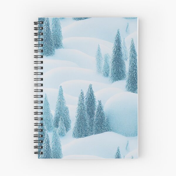 Item preview, Seamless Sparkling Snowdrift Forest designed and sold by Phutharesuan Wachirapisut.