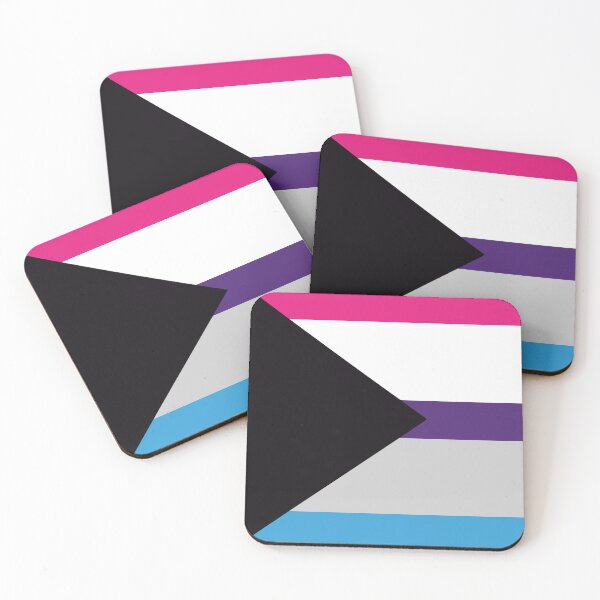 Item preview, Demisexual Panromantic Flag designed and sold by Oaktreeish.