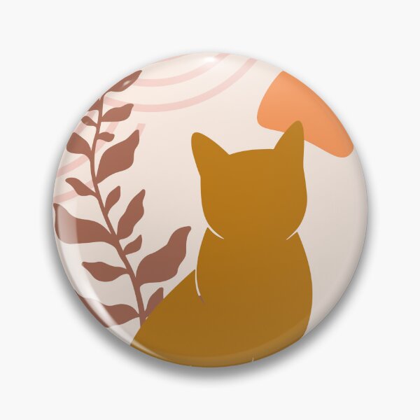 Item preview, Modern Abstract Cat Lover Print Poster designed and sold by Yamurchik.