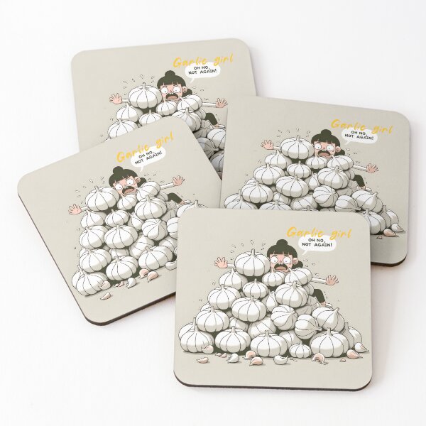 Item preview, Garlic Avalanche Comical Mishap designed and sold by inkArtistryfine.