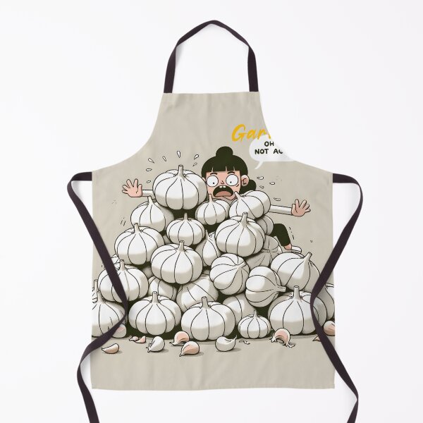 Item preview, Garlic Avalanche Comical Mishap designed and sold by inkArtistryfine.