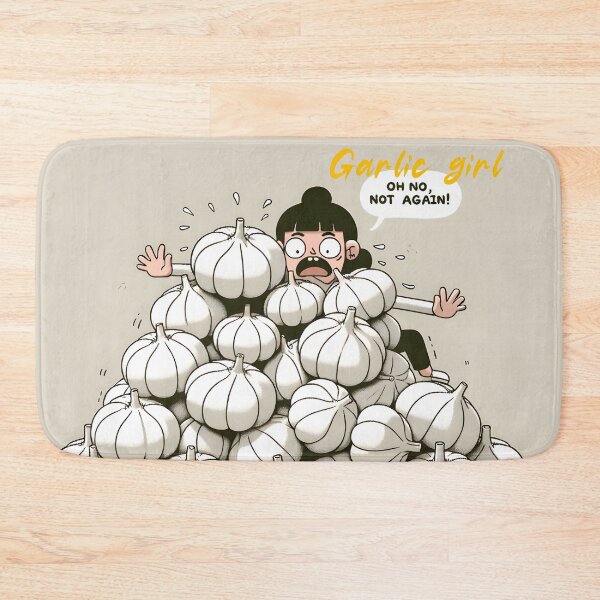 Item preview, Garlic Avalanche Comical Mishap designed and sold by inkArtistryfine.
