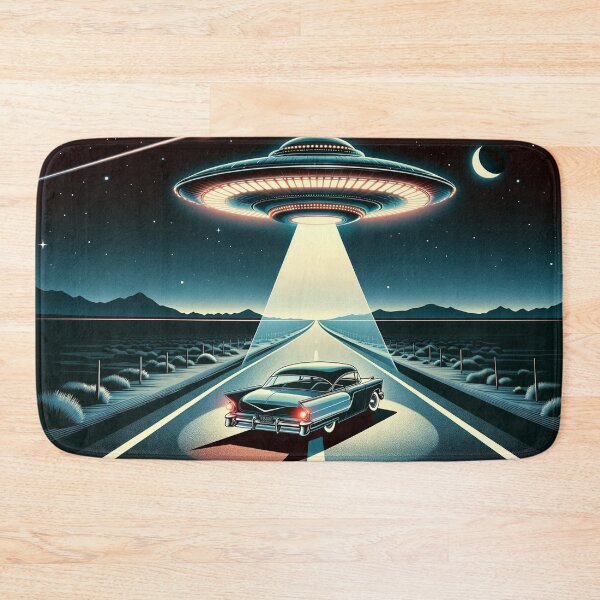 Item preview, UFO Hovering Over a Car  designed and sold by Zestpond.