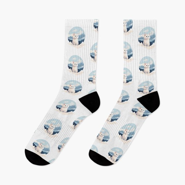 Item preview, Charismatic Iceberg Themed Silly Cute Minimalist Cat Portrait designed and sold by omerfdln34.