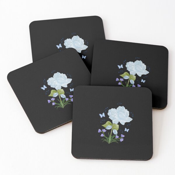 Item preview, Flower of blue and butterfly designed and sold by andrasdesignssss.