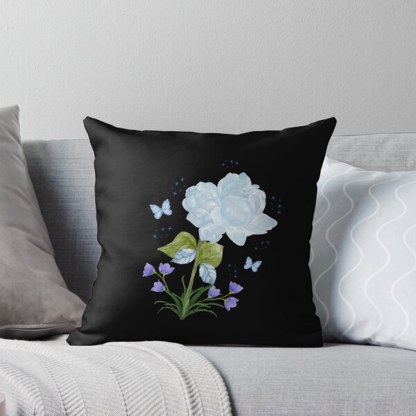Item preview, Flower of blue and butterfly designed and sold by andrasdesignssss.