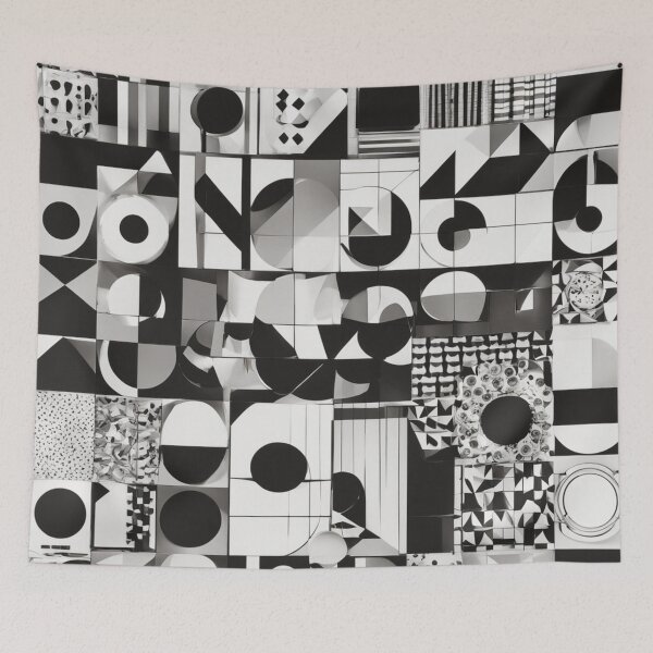 Item preview, Playful Geometric Shapes Art designed and sold by Giorgino-Gio.