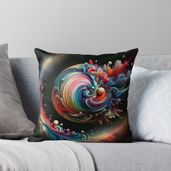 Item preview, Exploding Paint Chaos Orb designed and sold by AI-Pi-art.