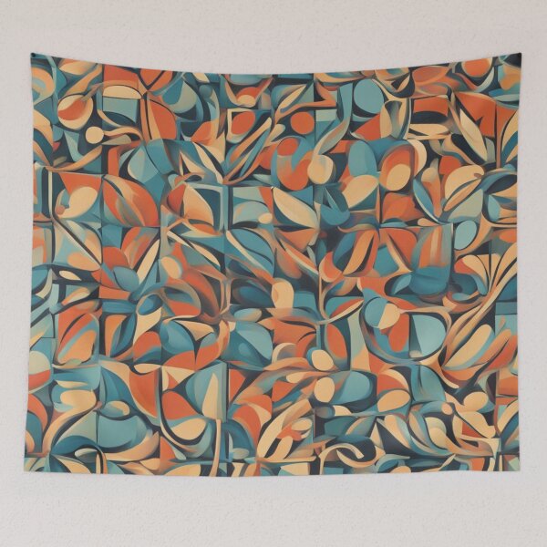 Item preview, Playful Geometric Shapes Art designed and sold by Giorgino-Gio.